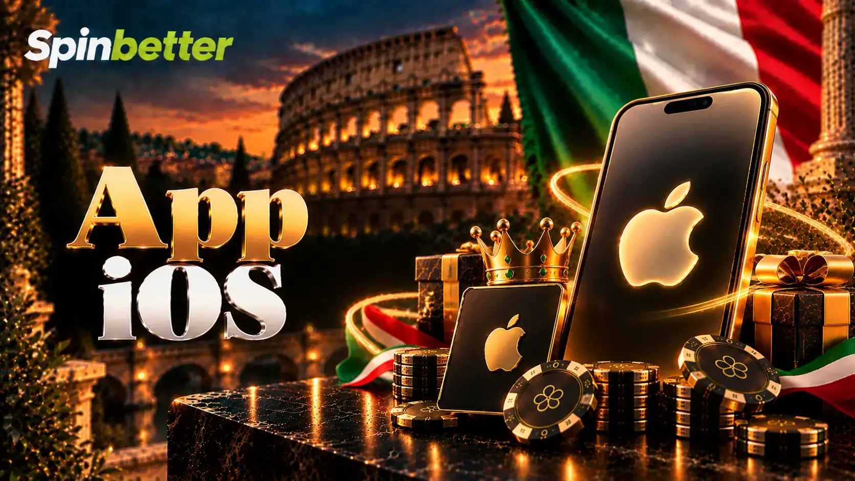 Banner della versione per iOS installabile su iPhone e iPad