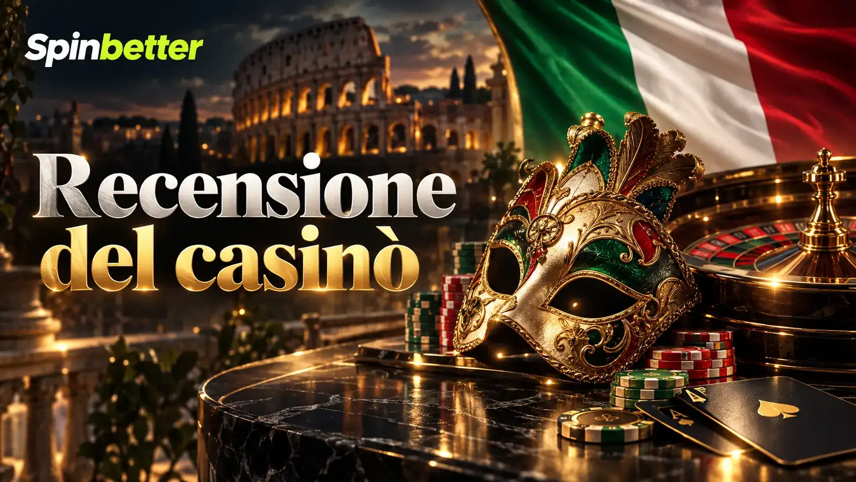 Banner della recensione del casinò per i giocatori italiani